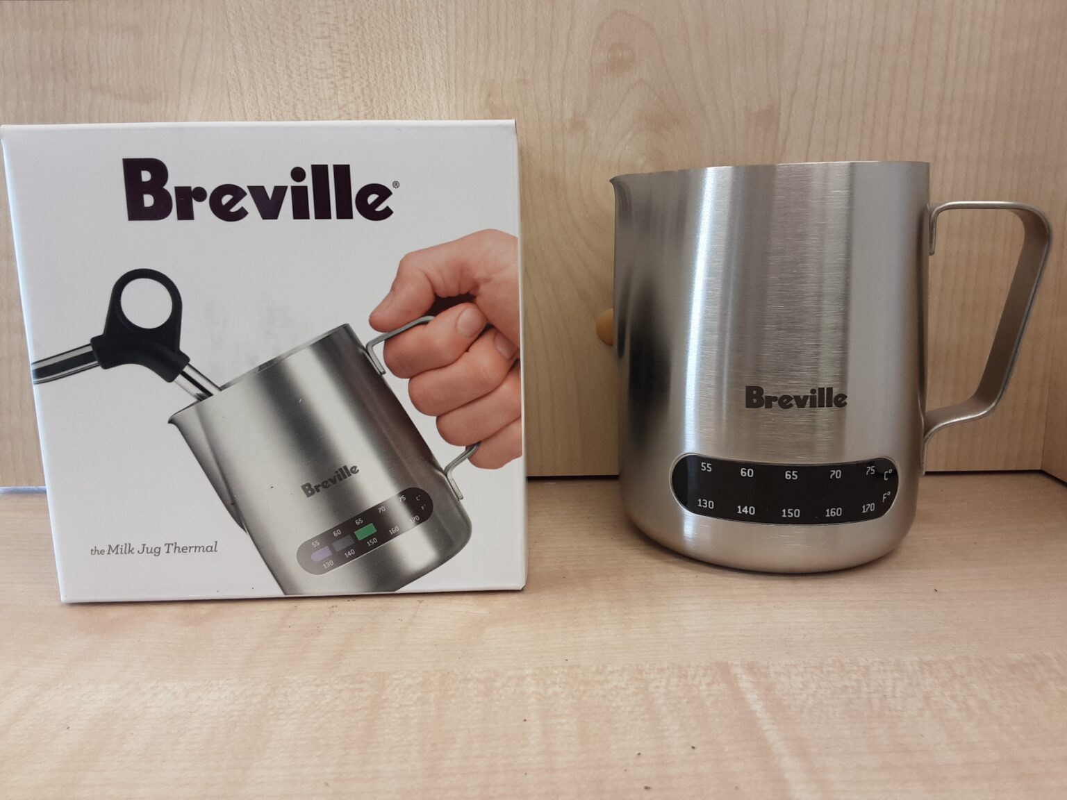 Breville Milk Jug with Built In Thermometer Wellington Appliance
